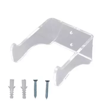 Настенный держатель для гитары, многоцелевой прозрачный акриловый крючок для гитары, скрипки, эрху