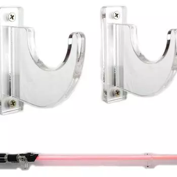 Настенный держатель для меча, вешалка для демонстрации светового меча катана, настенный крючок для меча, акриловая японская настенная стойка-держатель для меча