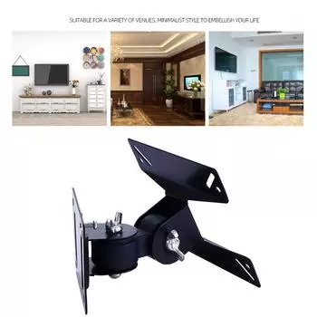 Настенный держатель для монитора из алюминиевого сплава, подставка для телевизора, кронштейн для большинства дисплеев 14-24 дюйма