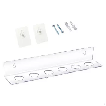 Настенный держатель для мячей для гольфа, прозрачные акриловые аксессуары, многофункциональные, простая установка