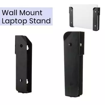 Настенный держатель для ноутбука, регулируемая конструкция, прочная металлическая конструкция, простая установка планшета, ноутбука