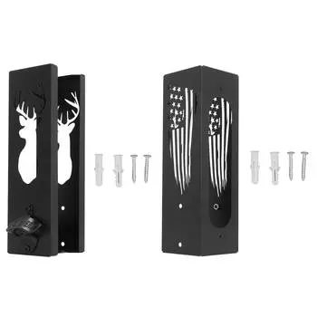 Настенный держатель для охладителя банок, утюг, изысканный, многофункциональный, с открывашкой для бутылок, дозатор для охладителя банок Type A