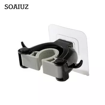 Настенный держатель для органайзера для швабры, щетка, вешалка для метлы, стеллаж для хранения, кухонный крючок серый