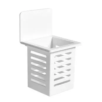 Настенный держатель для палочек для еды, многофункциональный дренажный держатель для палочек для еды, пластиковая кухонная утварь