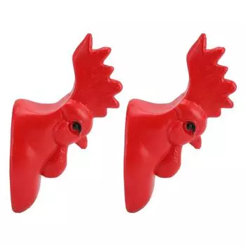 Настенный держатель для петуха из смолы, легко устанавливается, устойчив к погодным условиям, для инструмента для герметизации, маленький