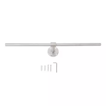 Настенный держатель для полотенец из нержавеющей стали, устойчивый к ржавчине, современный стильный держатель для полотенец для ванной комнаты и кухни 50cm/19.7in