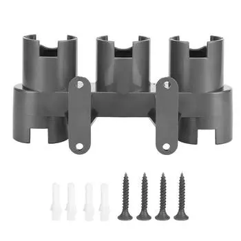 Настенный держатель для пылесоса с щеткой и всасывающей головкой для Dyson V7 V8 V10