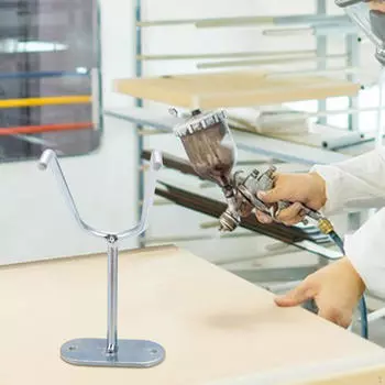 Настенный держатель для распылителя краски Heavy Duty, крепится к стенам кабины и работает