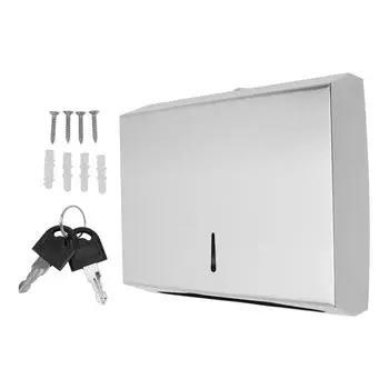 Настенный держатель для салфеток из нержавеющей стали, многофункциональный стильный держатель для салфеток для кухни Bk40 Sanding