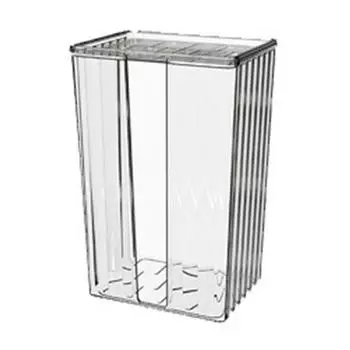 Настенный держатель для салфеток, многофункциональный, акриловый, прозрачный, настенный, без перфорации, для прозрачный