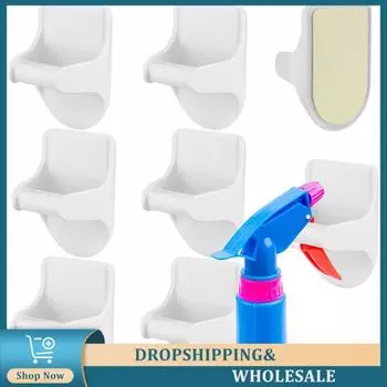 Настенный держатель для шкафа с вязкой жидкостью, стеллаж для хранения, держатель для бутылок с распылителем
