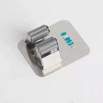 Настенный держатель для швабры из нержавеющей стали, установка без клея, многофункциональный держатель для швабры и щетки