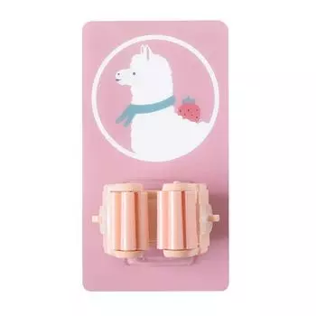 Настенный держатель для швабры с сильной адсорбционной способностью, водонепроницаемый роликовый дизайн, стойка для метлы для ванной комнаты