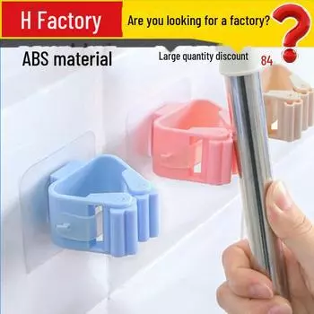 Настенный держатель для швабры: Стойка и крючок для швабры в ванной без перфоратора fast delivery