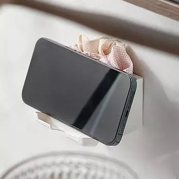 Настенный держатель для телефона, ящик для хранения пульта дистанционного управления, кронштейн для смартфона, подставка для зарядки