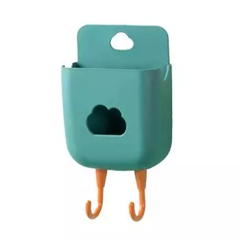 Настенный держатель для телефона, телевизора, кондиционера, пульта дистанционного управления, органайзер, ящик для хранения вещей для спальни