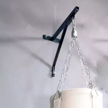 Настенный держатель для тяжелой сумки, держатель для перфорации с кронштейном для винтов