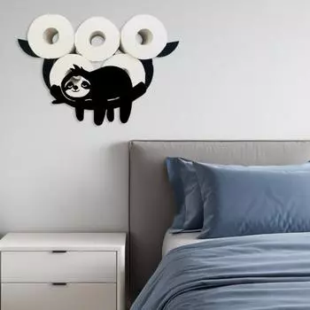 Настенный держатель для туалетной бумаги большой емкости забавный держатель для туалетной бумаги sloth