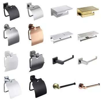Настенный держатель для туалетной бумаги, держатель для салфеток для кухни, вешалка для хранения рулонов туалетной бумаги из нержавеющей стали, аксессуары для ванной комнаты