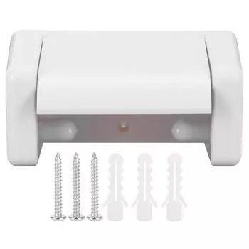 Настенный держатель для туалетной бумаги, держатель для рулонной бумаги, стойка для туалетной бумаги для ванной комнаты, белый белый