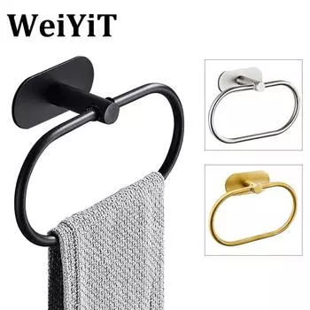 Настенный держатель для туалетных полотенец, тканевая вешалка из нержавеющей стали, держатель для полотенец в рулоне, вешалка для полотенец для ванной комнаты, подвесной органайзер