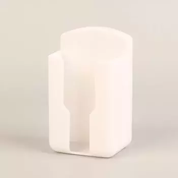 Настенный держатель пульта дистанционного управления, органайзер, ящик для хранения кондиционера, прочный, неперфорированный, настенный держатель белый