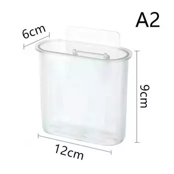 Настенный держатель зубной щетки для ванной комнаты, самоклеящийся настенный держатель зубной щетки для электрической зубной щетки, зубной пасты, бритвы