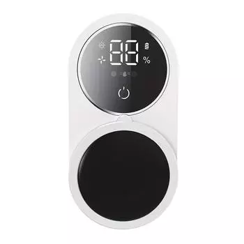 Настенный держатель зубных щеток, автоматическая индукционная полка для хранения зубных щеток с 2 слотами, аксессуары для ванной комнаты, предметы интерьера белый