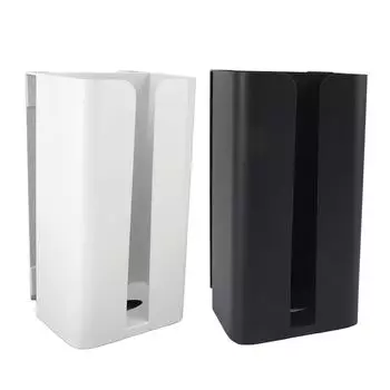 Настенный диспенсер для салфеток из углеродистой стали. Простая установка. Экономия места для туалетной бумаги. White