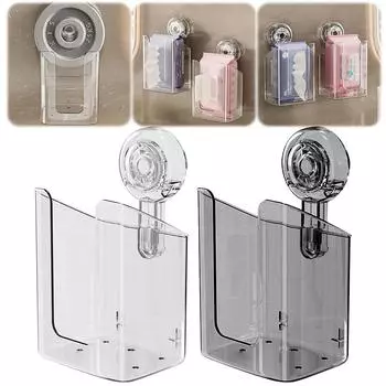 Настенный диспенсер для салфеток с присоской, диспенсер для влажных салфеток, большой емкости, держатель для туалетных салфеток для кухни, спальни белый