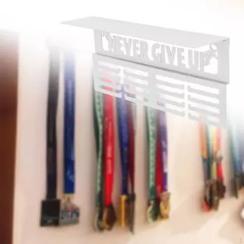 Настенный дисплей для витрины спортивных достижений белый