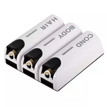 Настенный дозатор геля для душа Пластиковый отель Ванная комната Туалет Ванна Тело Организация Пресс Бутылка Контейнер Принадлежности gold