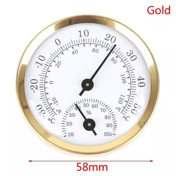 Настенный измеритель температуры и влажности, термометр, гигрометр для сауны mini