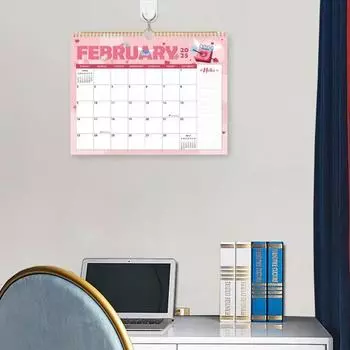 Настенный календарь 2025 года 18-месячный календарь с января 2025 года по июнь 2026 года