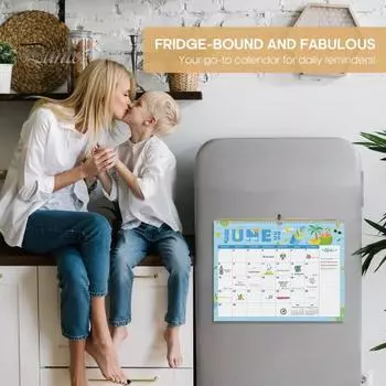 Настенный календарь 2025 года на 18 месяцев, большой подвесной календарь на январь 2025 г. - июнь 2026 г. Планировщик расписания для домашнего офиса 1pc