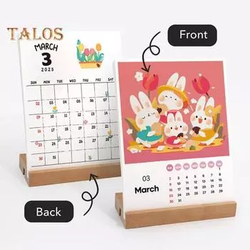 Настенный календарь 2025 года своими руками 12 иллюстраций, нарисованных вручную по номерам, настенный календарь с пейзажами на национальном стиле, масляная живопись, украшение для домашнего офиса A