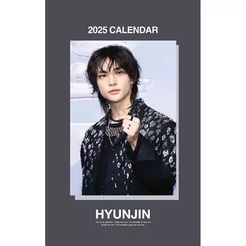 Настенный календарь 2025 [K-STAR Wall Calendar] (Хёнджин Хёнджин)