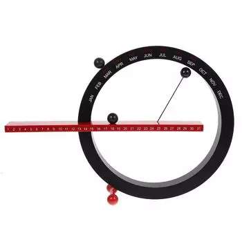 Настенный календарь в европейском стиле Вечный месячный календарь Настольный календарь Офисные украшения