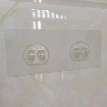 Настенный клейкий крючок под проволочной полкой, вешалка, держатель, зажим, органайзер 15*6*6CM