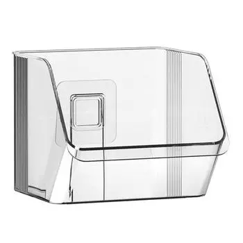 Настенный контейнер для чесночной шелухи, прозрачный контейнер для хранения имбиря и лука, подвесные корзины, маленькое подвесное хранилище