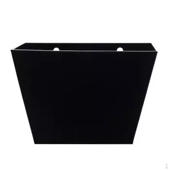 Настенный контейнер для хранения открывалки для бутылок с шурупами чёрный