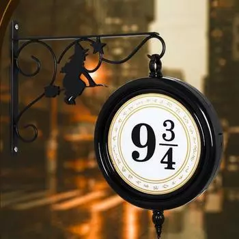 Настенный ковер 9 ? Ночник с регулируемым светом и цветным пультом дистанционного управления, светодиодная лампа, настенный кронштейн, ночник, подарок для любителей американских фильмов на 20-летие 3W