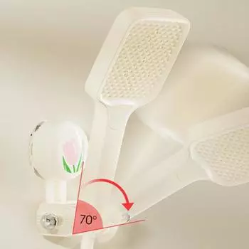 Настенный кронштейн для душа, держатель для ручного душа, присоска, простая установка белый