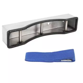 Настенный кронштейн для газового баллона для автофургона из нержавеющей стали с регулируемым нейлоновым ремнем. Держатель для газового баллона для автофургона.