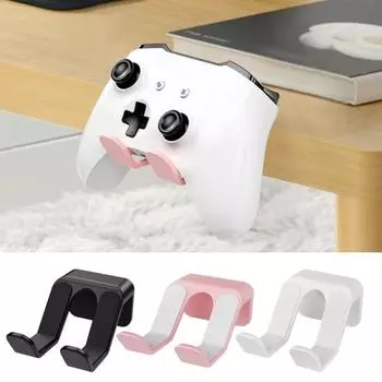 Настенный кронштейн для игрового контроллера с противоскользящими накладками, грузоподъемность 2 кг, простая установка белый