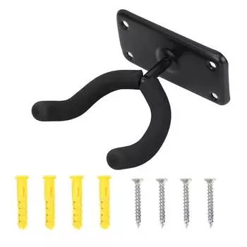 Настенный кронштейн для подвешивания гитары, экономящий место, подставка для гитары, укулеле, скрипки, баса