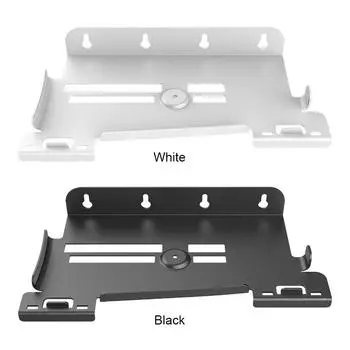 Настенный кронштейн для универсального настенного крепления для PS5 Pro/PS5 Slim Holder с крючком для контроллера, настенный держатель, ручка, стойка для хранения белый