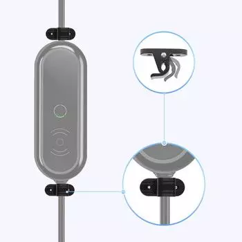 Настенный кронштейн с зажимом, фиксированные зажимы, портативный винтовой держатель, подставка для портативного зарядного устройства Ev, тип 1, тип 2, Evse J1772