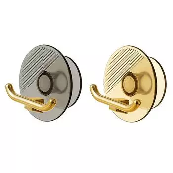 Настенный крючок 7*4,5 см, прочный, многофункциональный для ванной комнаты золотой