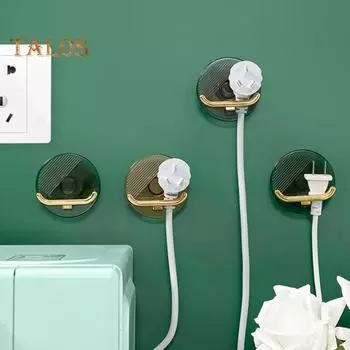 Настенный крючок для хранения, противоскользящий, аккуратный, гладкий край, хорошая вешалка для полотенец в ванной, товары для дома зелёный